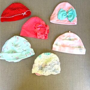 Hats bundle of 6, Girl